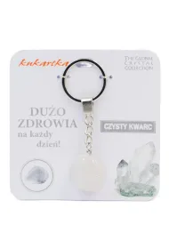 Kukartka Brelok Du�o zdrowia czysty kwarc