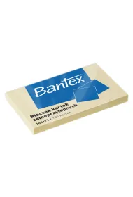 Bantex Bloczek samoprzylepne ��ty 100x75mm 100 kartek