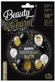 Godan Balon foliowy Happy Birthday To You 45cm