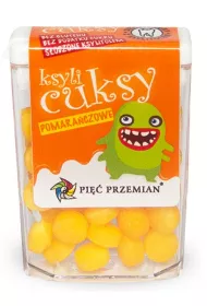 Pi Przemian Cukierki z ksylitolu ksylicuksy o smaku pomaraczowym bezglutenowe 15 g
