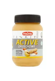 Primavika Krem orzechowy arachidowy 100% orzeszk�w ACTIVE bezglutenowy 470 g