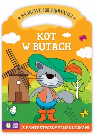 Bajkowe kolorowanki. Kot w butach