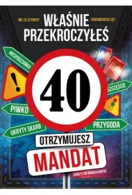 Armin Style KARNET URODZINY 40 B6 Z KOP AS GM-1269 FOL