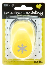 Dalprint Dziurkacz ozdobny 2,5 cm �nie�ynka