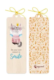 Cozywood Zak�adka drewniana Kot