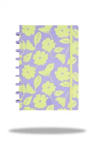 CoolPack Ko�obrulion B5 Flores Lila z gumk� kratka 100 kartek