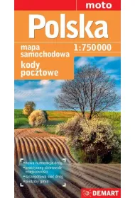 Polska mapa kod�w pocztowych