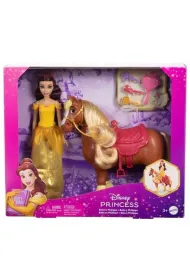 Disney Princess. Lalka Ksi�niczka Bella z koniem Phillippe Mattel