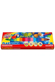 Koma-Plast Plastelina kwadratowa 18 szt.