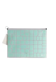 Happy Color Teczka z tworzywa z suwakiem TRENDY, Mint Green, B4