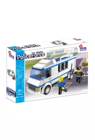 Klocki konstrukcyjne 134 el. Policja Alleblox