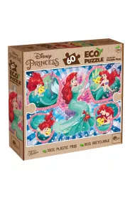 Puzzle dwustronne eko 60 el. Maa Syrenka Lisciani