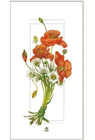 DaVinci Karnet + koperta Maki 12x23 cm