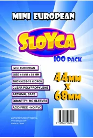 Sloyca Koszulki Mini European 45 x 68 mm 100 szt.