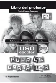 Uso escolar A2+ aula de gramatica przewodnik + CD