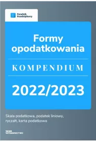 eBook Formy opodatkowania. Kompendium 2022/2023 pdf
