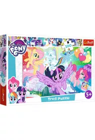 Puzzle 100 el. T�czowa kraina. My Little Pony Trefl