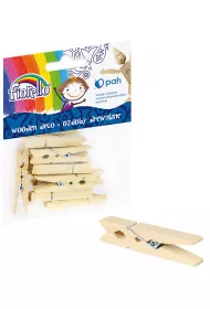 Fiorello Ozdoby drewniane Spinacz Du�y 12 szt.