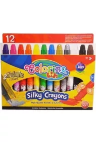 Patio Kredki �wiecowe �elowe Colorino Kids 12 szt.