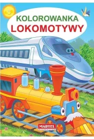 Kolorowanka. Lokomotywy