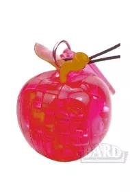 Puzzle 3D mini 14 el. Crystal Jab�ko czerwone Bard Centrum Gier