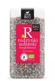 Eko Alfabet Rodzynki sutanki bezglutenowe 400 g Bio