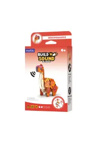 Puzzle 3D Buduj i s�uchaj Brachiosaurus mierEdu