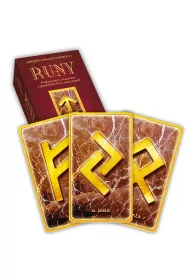 Runy. Ksi��ka + 24 karty