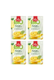 Amylon Kisiel cytrynowy bezglutenowy Zestaw 4 x 30 g Bio