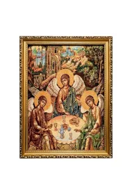 Obraz Haftowany Tr�jca �w. 42/32cm
