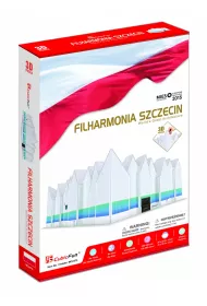 Puzzle 3D 98 el. Filharmonia Szczecin. Zestaw XL Cubic Fun