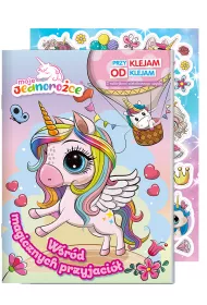 W�r�d magicznych przyjaci�. Moje Jednoro�ce. Przyklejam Odklejam
