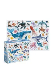 Puzzle 200 el. Montessori Zwierz�ta oceaniczne Dodo