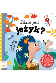Szukamy zwierz�t. Gdzie jest je�yk  Filcowe klapki i lusterko