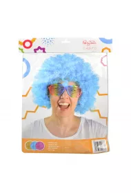 Arpex Ozdoba karnawa�owa peruka Afro XXL niebieska