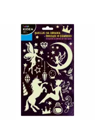 Kidea Naklejki na ubrania �wiec�ce w ciemno�ci Magia 15x26 cm