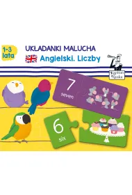 Puzzle Uk�adanki malucha Angielski Liczby Edgard