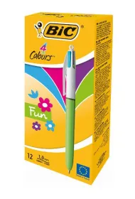 Bic D�ugopis 4-kol. 4 Colours Fashion Fun kol.-pastelowe