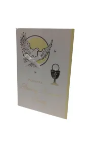 Karnet B6 Komunia �wi�ta mix (z�ocenia i diamenciki)