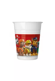 Kubeczki plastikowe Psi Patrol 200ml 8 szt.