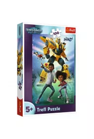 Puzzle 100 el. Druyna Transformers Trefl