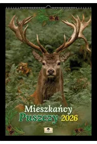 Kalendarz 2026 �cienny Mieszka�cy Puszczy A3 VD11