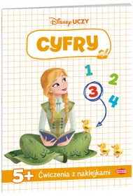 Disney uczy. Kraina Lodu. �wiczenia z naklejkami. Cyfry