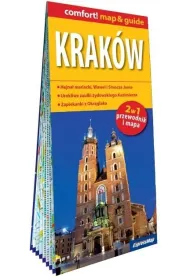 Krak�w laminowany map&guide 2w1 przewodnik i mapa