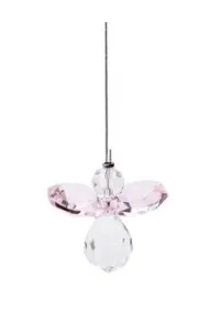 Zawieszka Crystal angel - Rose Quartz