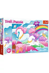 Puzzle 160 el. Galopuj�ce jednoro�ce Trefl