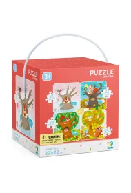 Puzzle 4w1 - Pory Roku (12+16+20+24 el.) Dodo