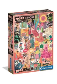 Puzzle 1000 el. Compact Fashion&Design Clementoni