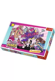Puzzle 100 el. Barbie Super ksi�niczka Trefl
