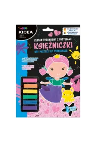 Zestaw rysunkowy z pastelami Ksi�niczki